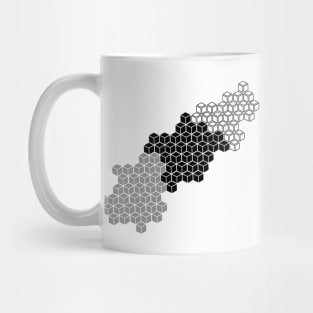 Cube pattern design Mug